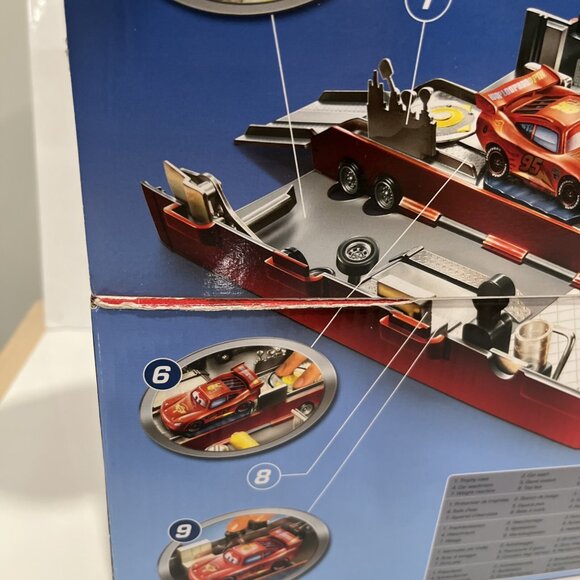 Mack Truck Playset V5132 Disney Pixar Cars 2 Set New Sealed 2013 Rare See Pics! - Picture 8 of 8